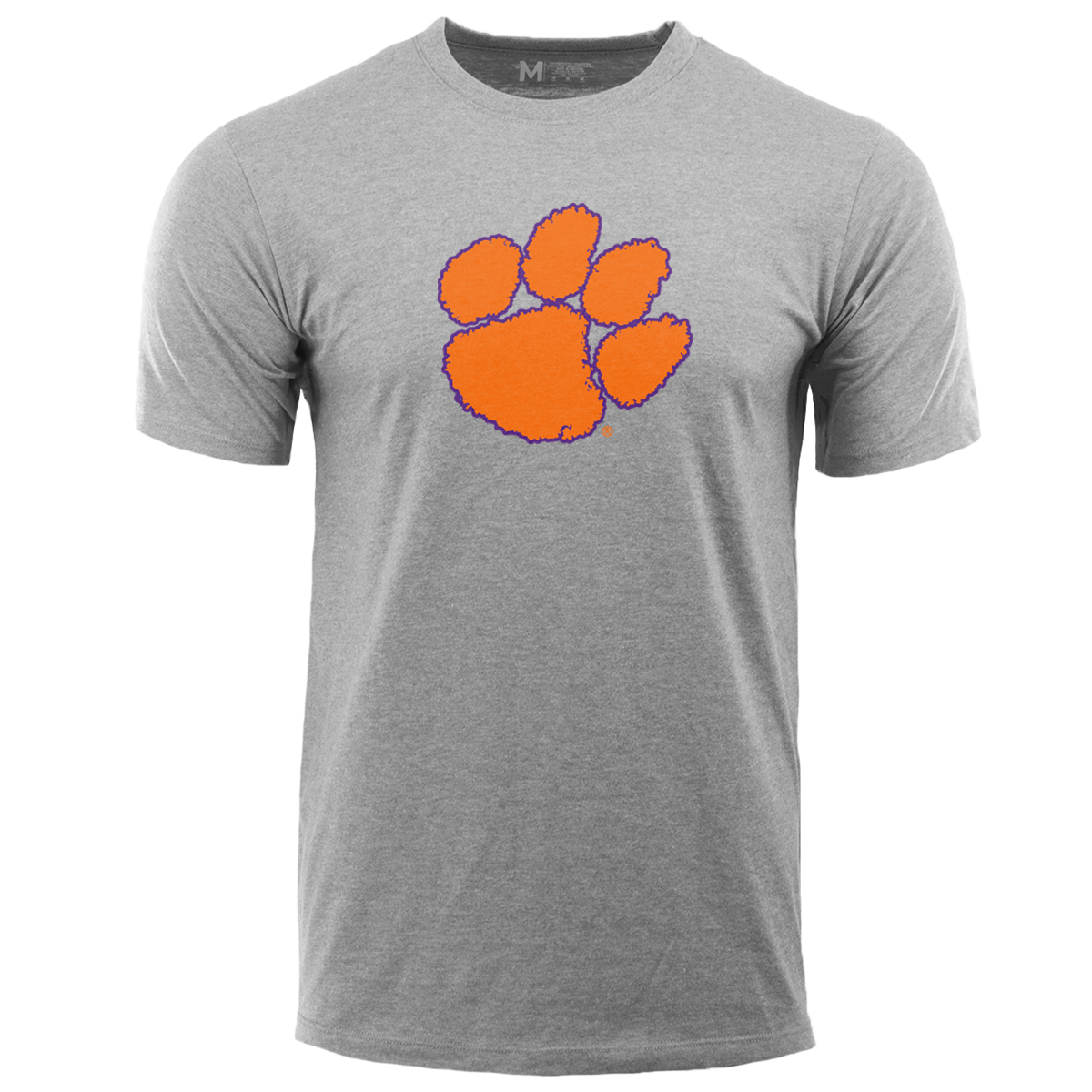 Clemson SS Tee - Heather Gray