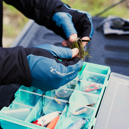 CastAway Fishing Gloves - Mallard Blue