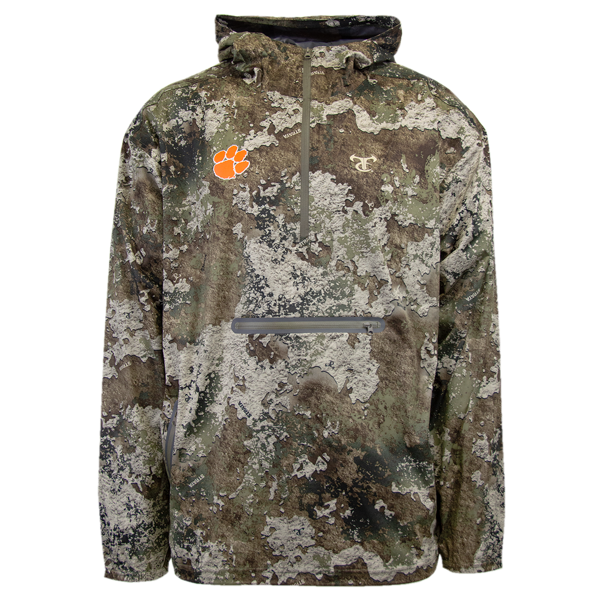 Clemson Hytrek Rain Jacket - Strata