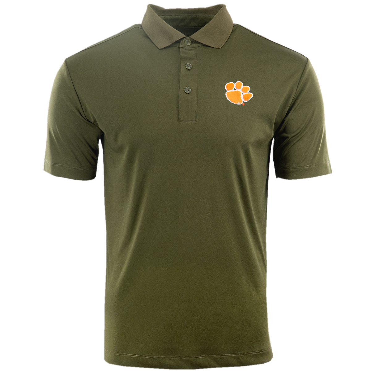 Clemson SS Polo - Olive