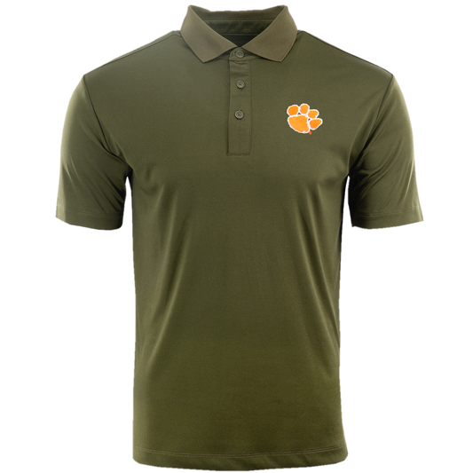 Clemson SS Polo - Olive