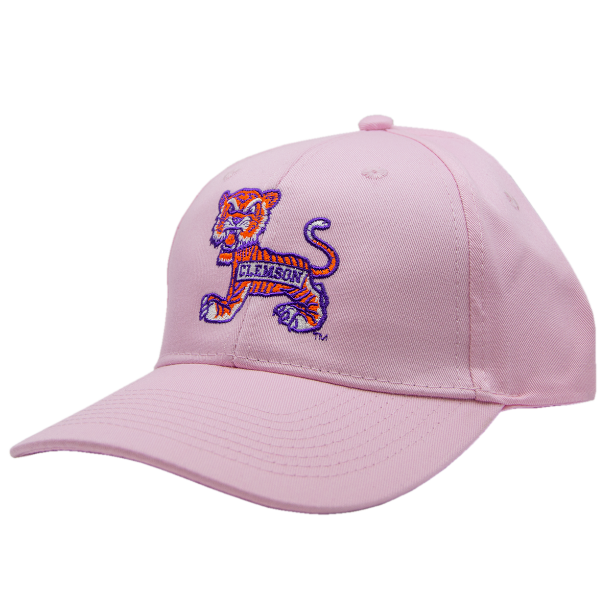 Clemson Classic Twill Cap - Light Pink