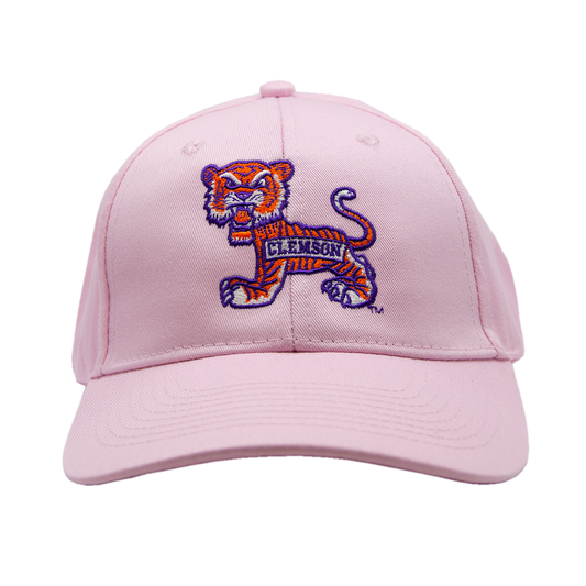 Clemson Classic Twill Cap - Light Pink