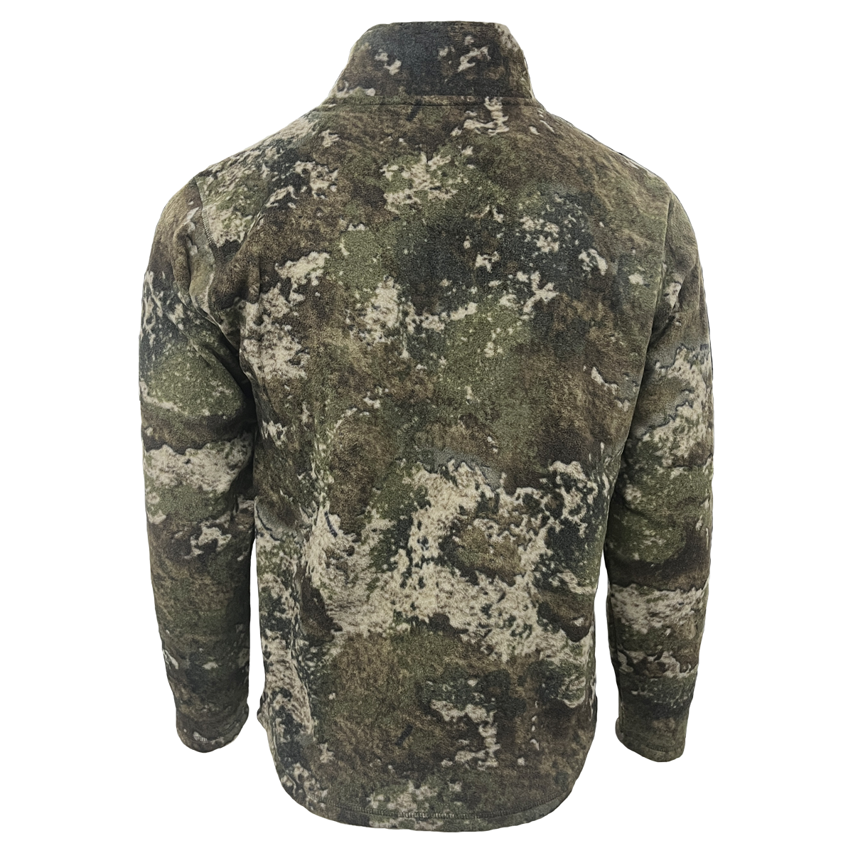 CreeSha Quarter Zip Camo with Canteen Pocket - Strata