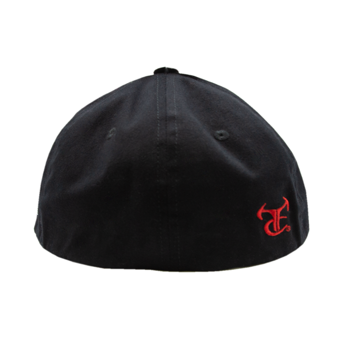 Honda HRC TrueTimber Red and Black Stretch Fit Cap - White Logo