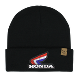 Classic Honda TrueTimber Black Cuffed Beanie