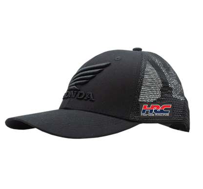 Honda HRC TrueTimber Black Mesh Back Cap - Black Logo