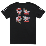 Honda Youth Caricature Graphic SS Tee w/Multicolor HRC Logo