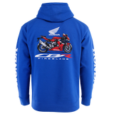 Honda Fireblade Hoodie w/Multicolor Logos