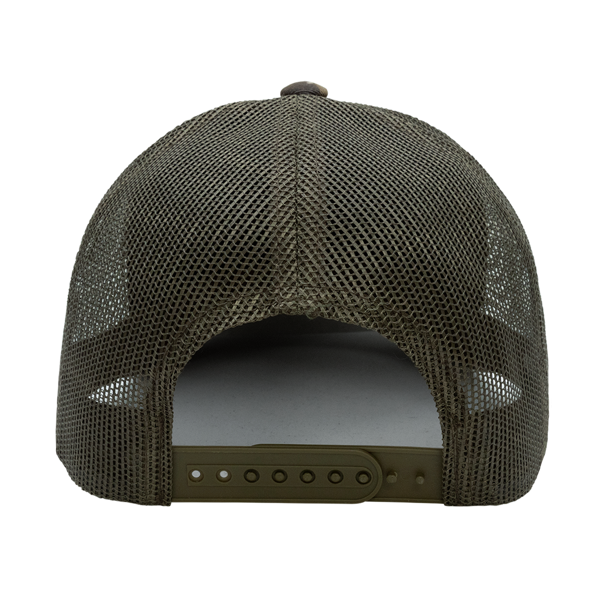 Honda Atera Camo/Canteen Green Mesh Back Cap with Leather Honda Logo Patch