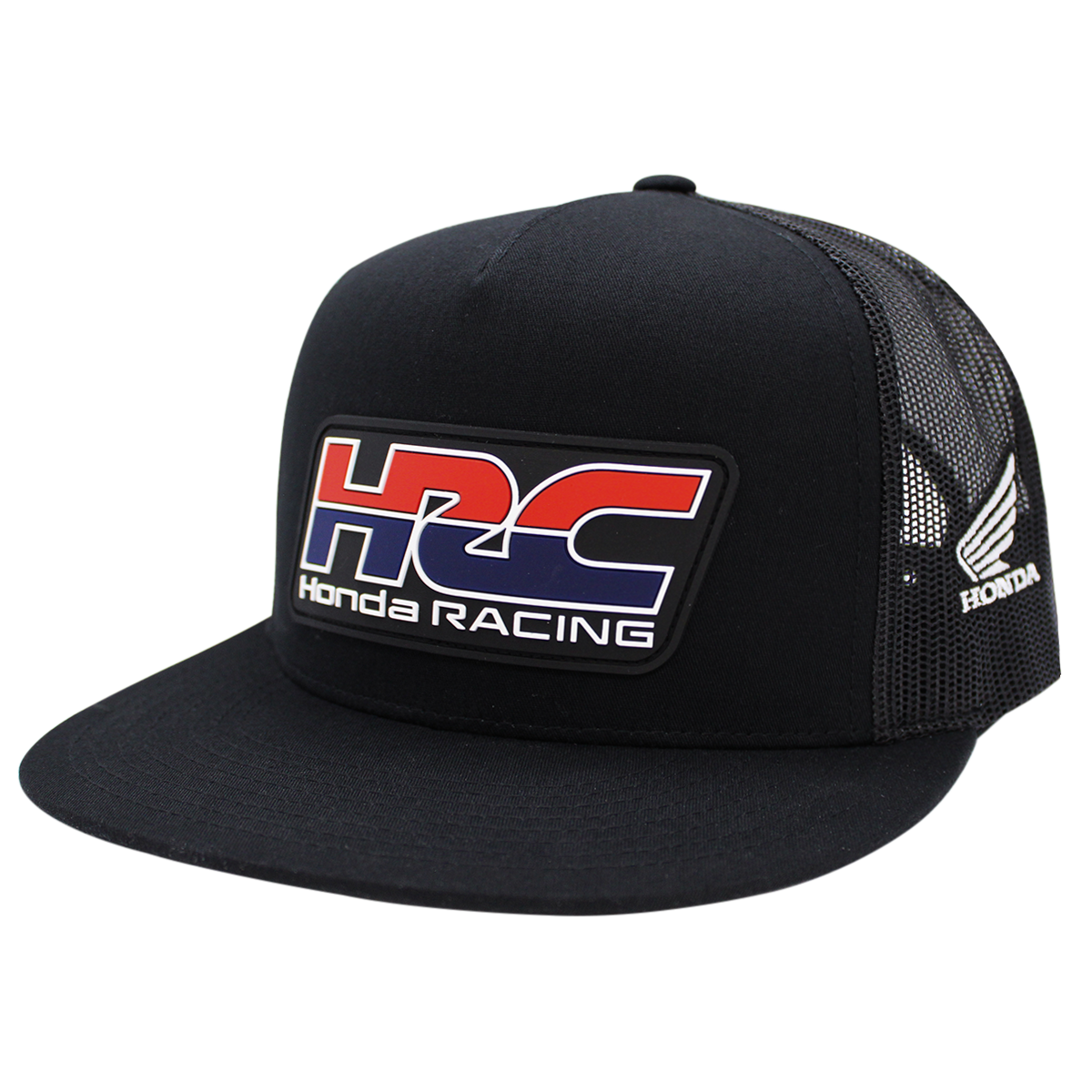 Honda HRC TrueTimber Black Flat Bill Mesh Back Cap