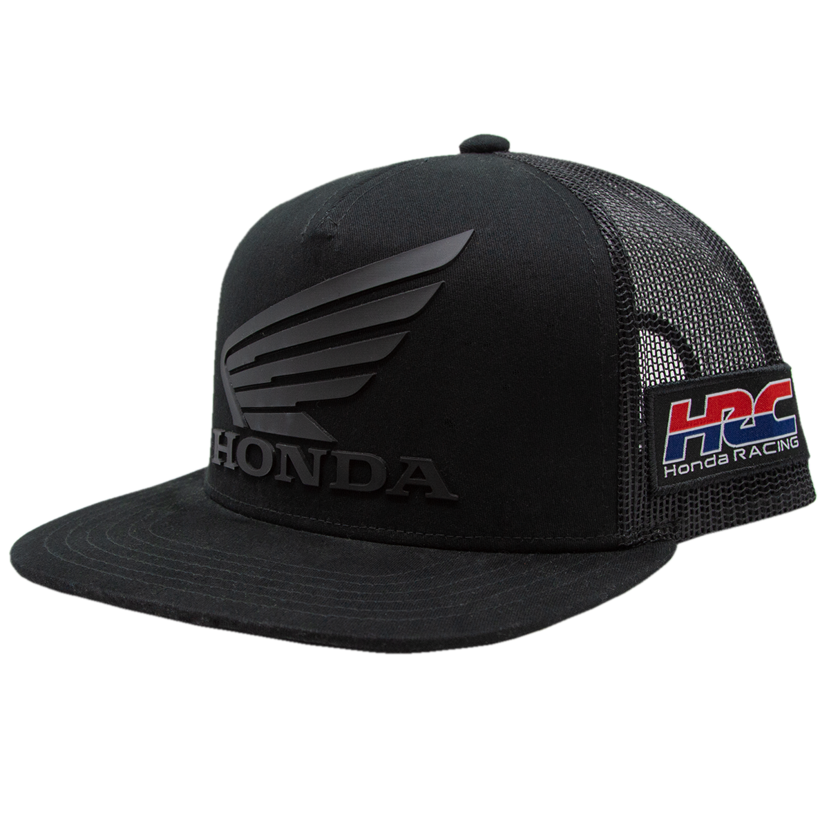 Honda HRC TrueTimber Black Flat Bill Mesh Back Cap