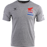 Honda HRC Durasoft Short Sleeve Tee - Heather Gray
