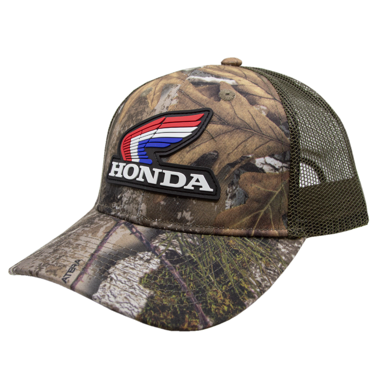 Classic Honda TrueTimber Atera Camo/Canteen Green Mesh Back Cap