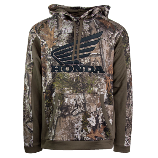 Honda TrueTimber Atera Camo/Canteen Pullover Hoodie - Black Logo