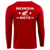 Honda Moto Performance Long Sleeve Tee