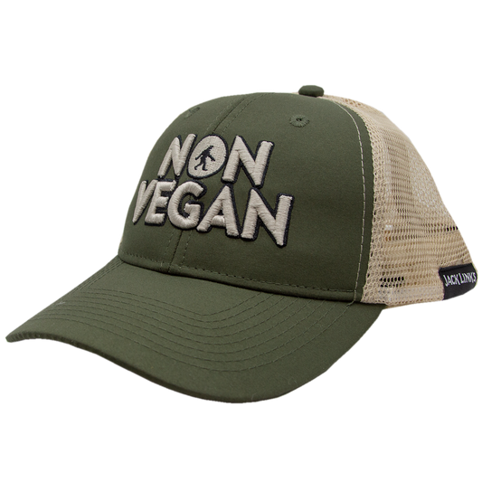 Jack Link's Non Vegan Hat - Olive/Cream