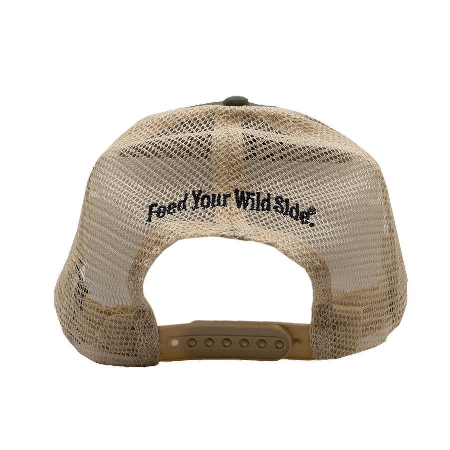Jack Link's Non Vegan Hat - Olive/Cream