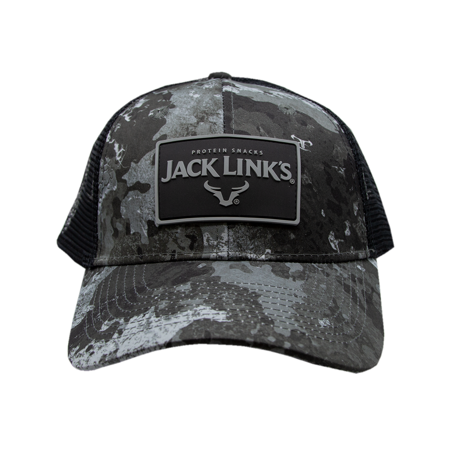 Jack Link's Midnight Camo Patch Hat