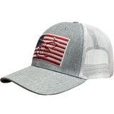TrueTimber Americana Flag Mesh Back Cap - Heather Gray/White