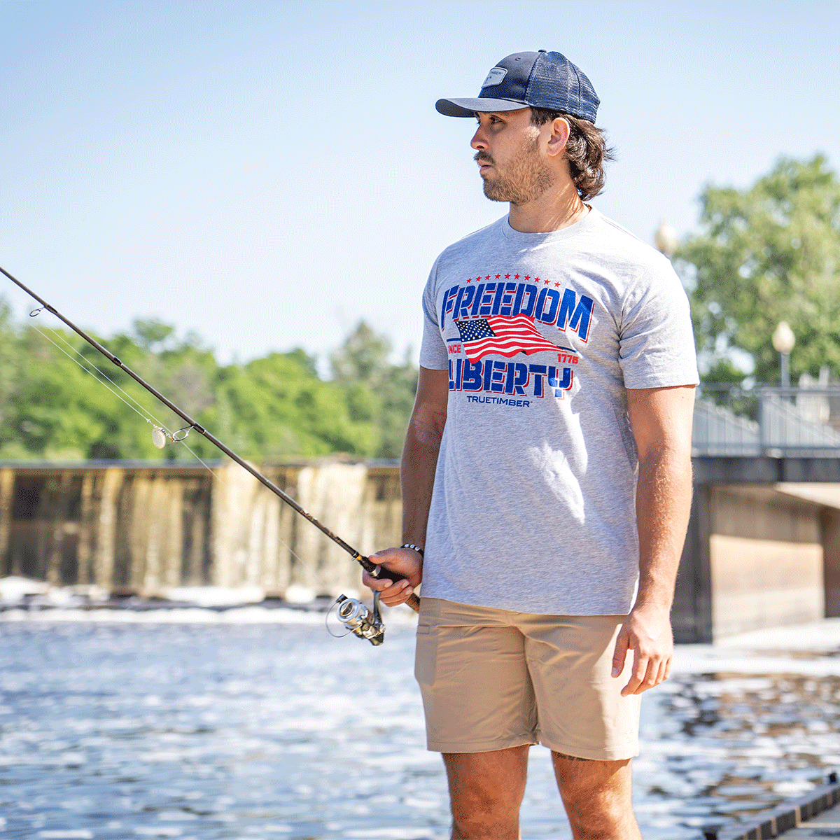 TrueTimber Freedom Liberty Flag SS Tee