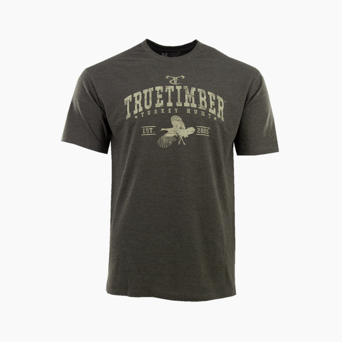 Turkey Hunt Tee - Dark Olive Heather