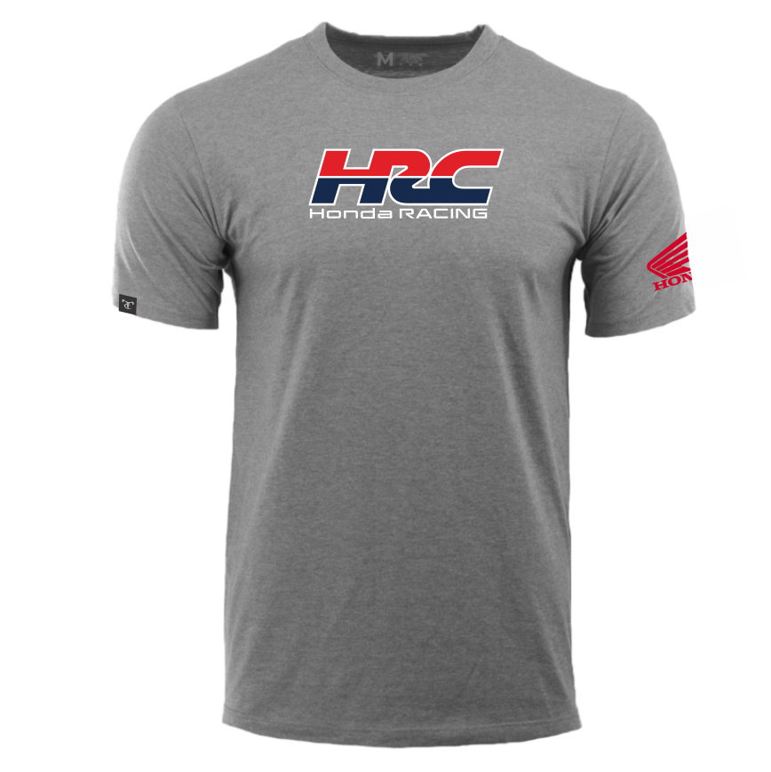 Honda HRC TrueTimber Heather Gray Short Sleeve Tee