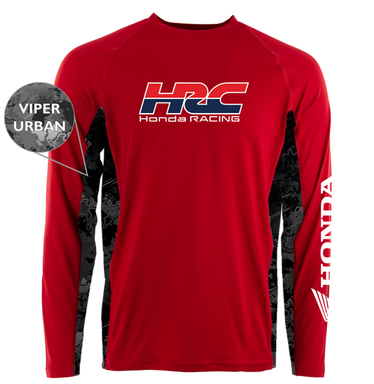 Honda HRCTrueTimber Long Sleeve RipWater T-Shirt