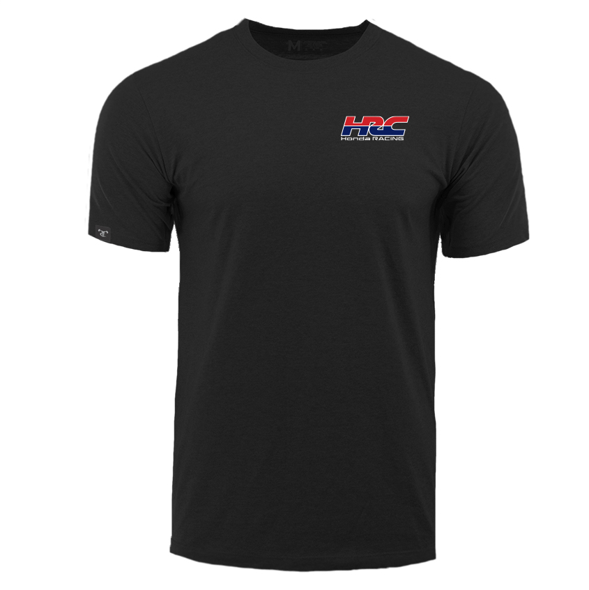 Honda HRC TrueTimber Hunter Lawrence Black Short Sleeve Graphic Tee