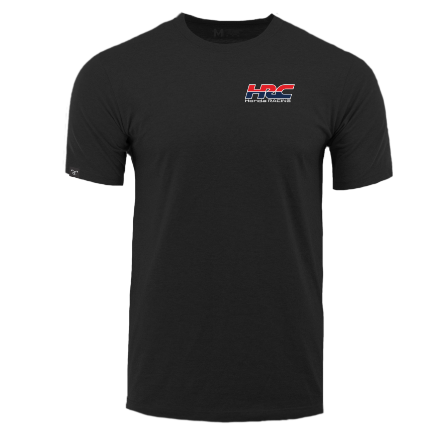 Honda HRC TrueTimber Jett Lawrence Black Short Sleeve Graphic Tee