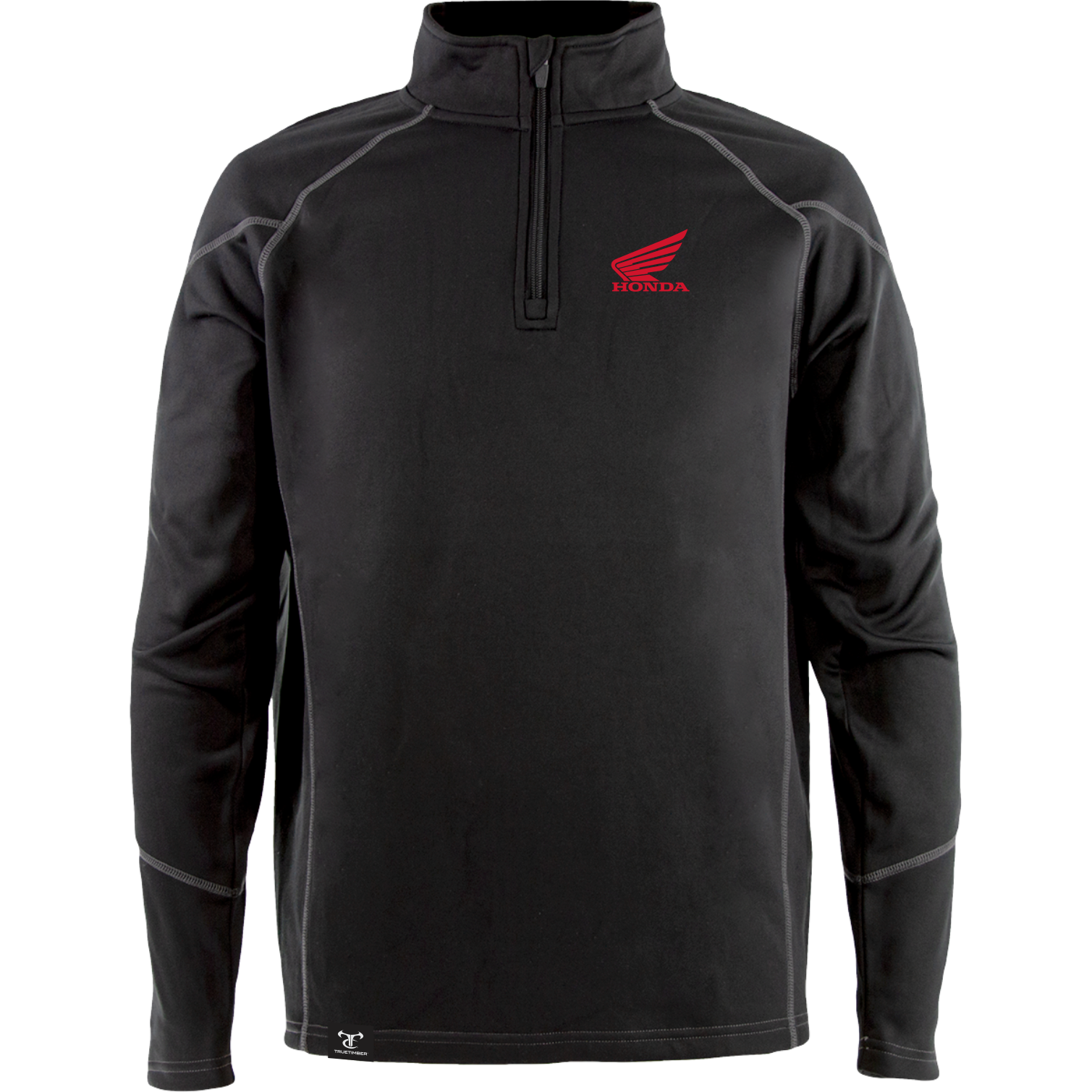 Honda TrueTimber Black Quarter Zip Pullover - Red Logo – The