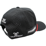 Honda 5 Panel, Die Cut Cap - Black