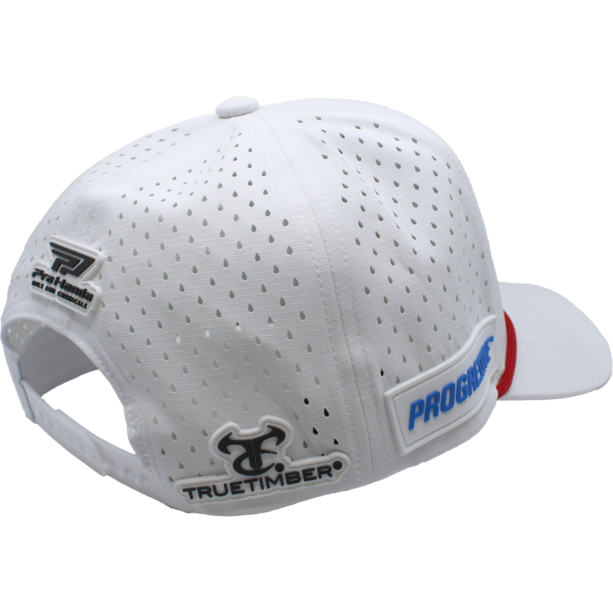 Honda 5 Panel, Die Cut Cap - White