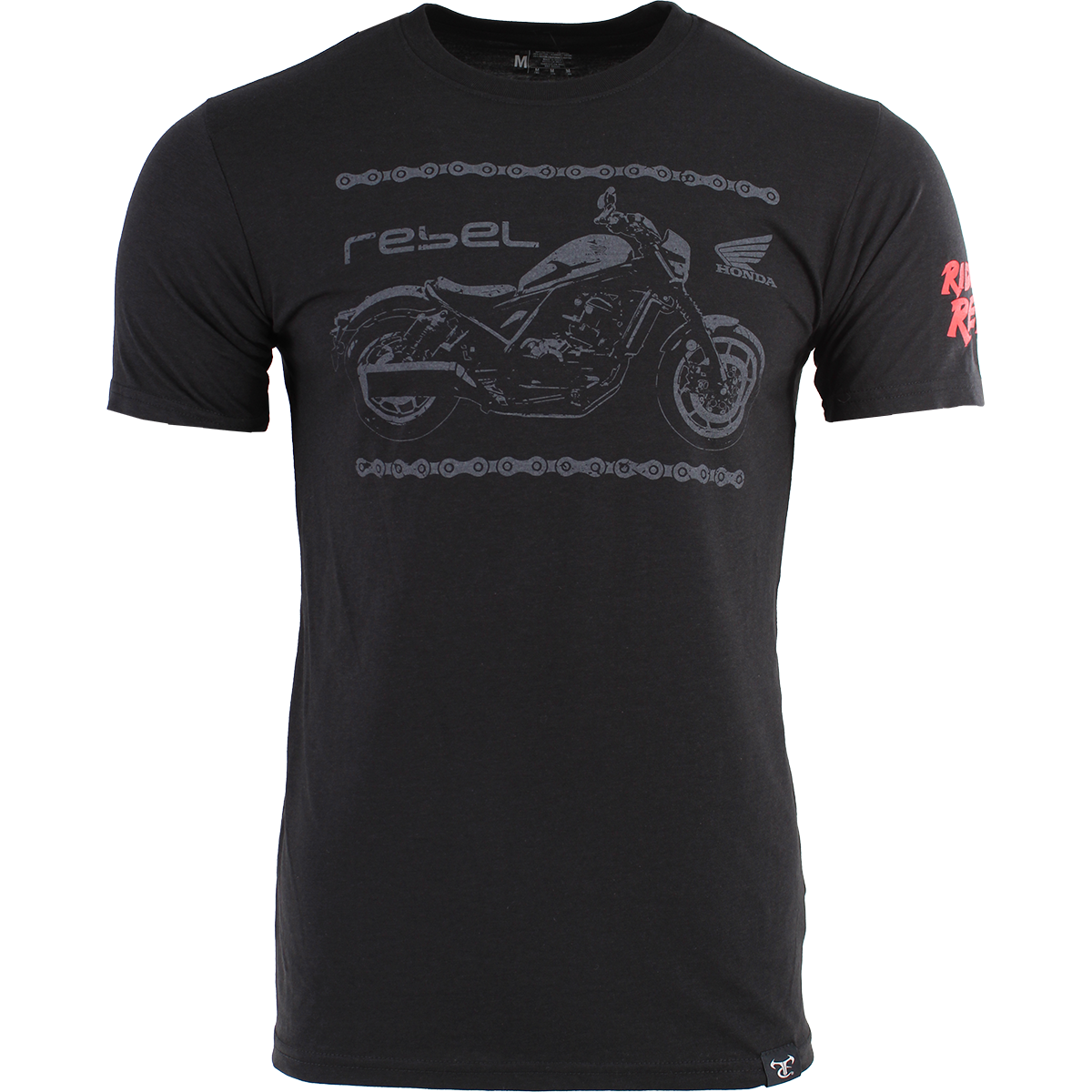 Honda Rebel Graphic SS Tee w/Mulitcolor Logos
