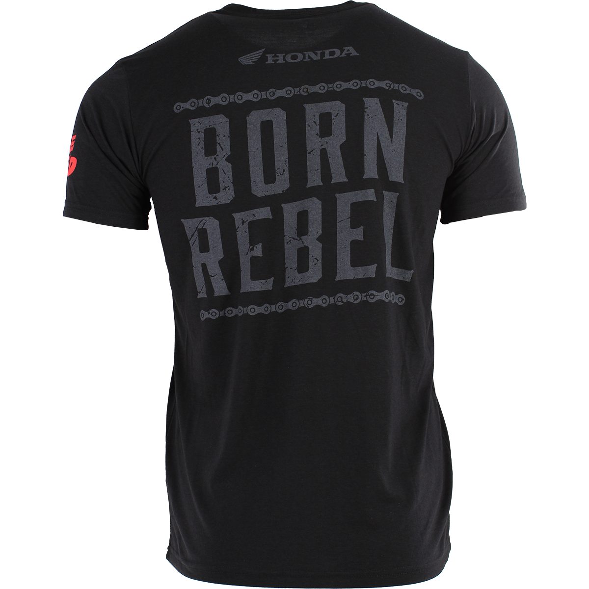 Honda Rebel Graphic SS Tee w/Mulitcolor Logos