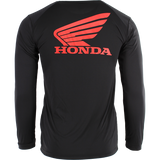 Honda CB Performance LS Shirt w/Multicolor Logos