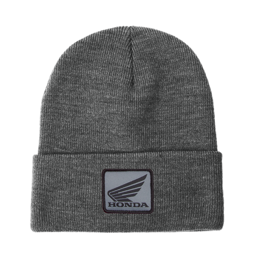 Honda TrueTimber Charcoal Heather Cuffed Beanie - Made in the USA