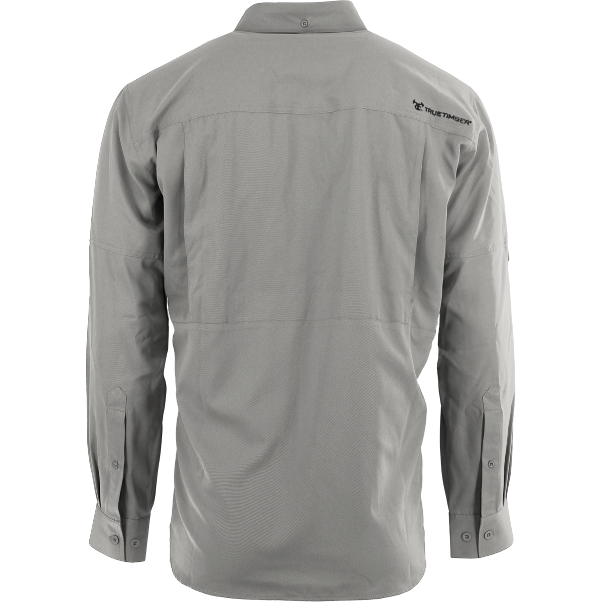 TrueTimber Branded BakStaye LS Shirt - Harbor Grey