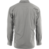 TrueTimber Branded BakStaye LS Shirt - Harbor Grey
