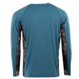 RipWater LS Crew - Mallard Blue/Midnight Camo