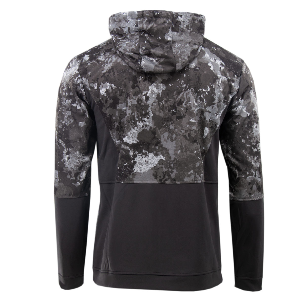 Full Zip Performance Hoodie - Black/Midnight Camo