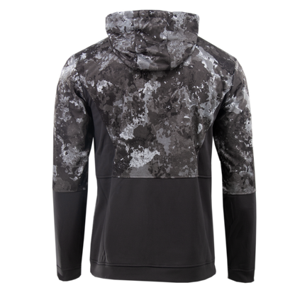 Full Zip Performance Hoodie - Black/Midnight Camo