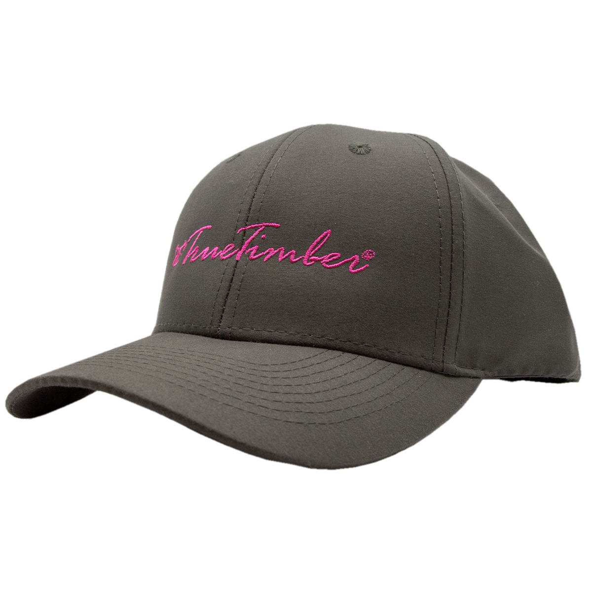 Ladies Charcoal/Magenta Performance Cap