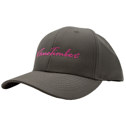 Ladies Charcoal/Magenta Performance Cap