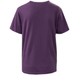 Ladies Logan Berry V-Neck with Silver Logo