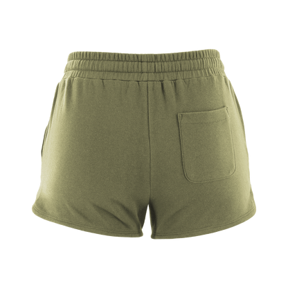 Ladies Terry Shorts - Olive