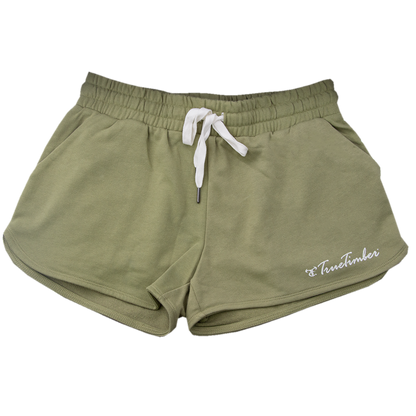 Ladies Terry Shorts - Olive