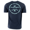 TTC Navy/Sky Blue Fishing Tee