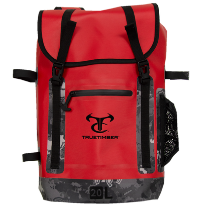 20L Dry Gear Backpack - Red Hot/Viper Urban