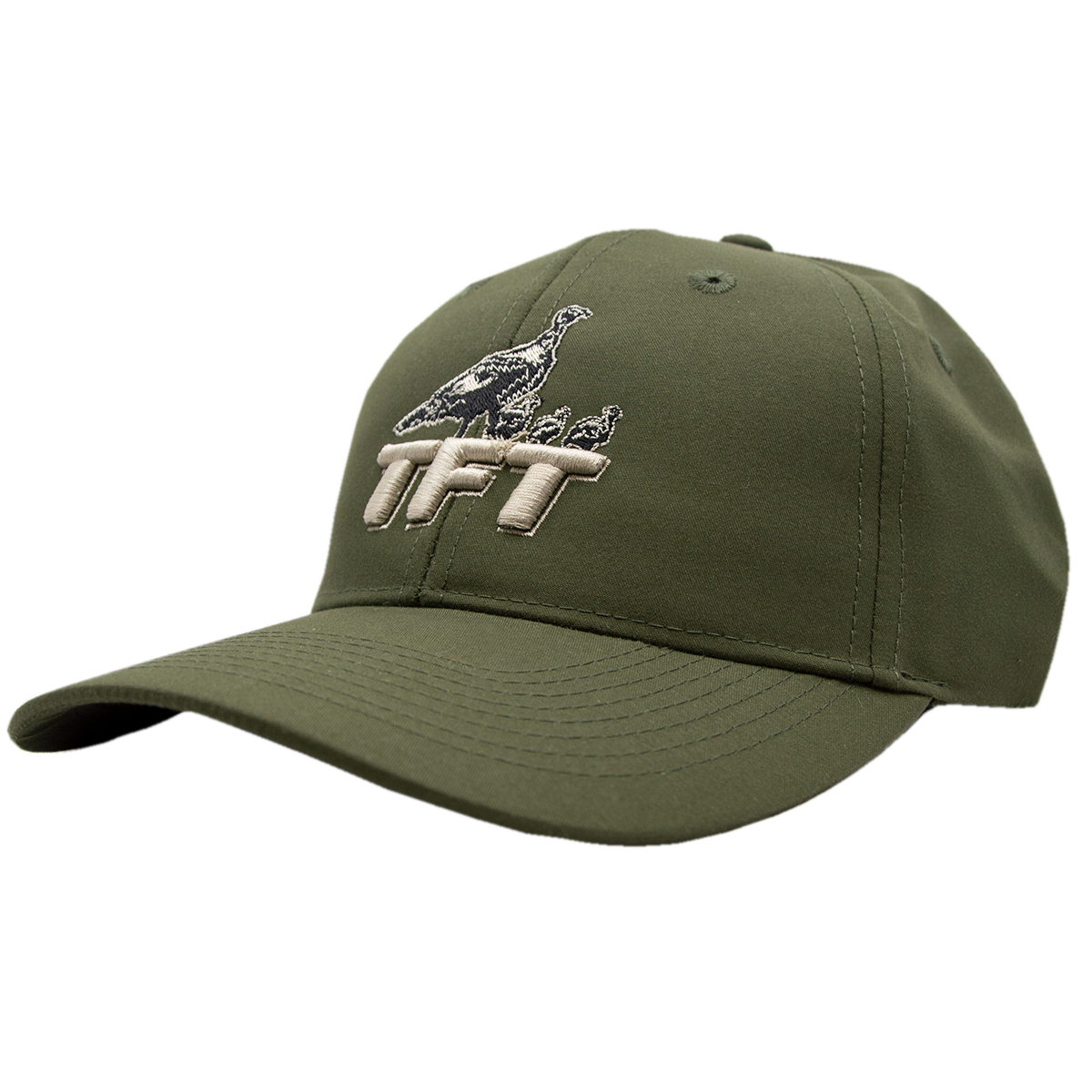 Turkeys for Tomorrow Cap Performance Cap - Olive